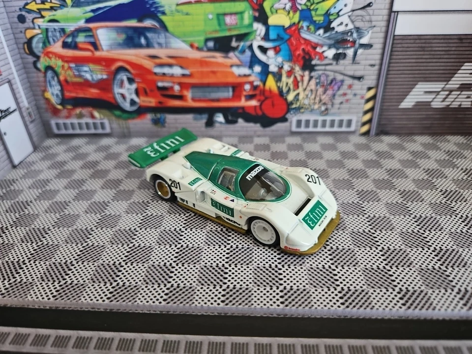 Hot Wheels Premium Mazda 787b Le Mans Winner Car Culture Real Riders Diecast  - Image 2 of 4