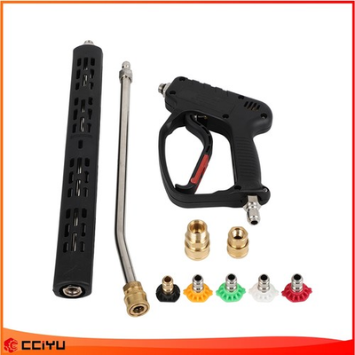 #ad #ad High Pressure Washer Gun 5000PSI 3 8quot; with Extension Wand Trigger Handle 1 4quot; $44.26