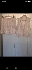 Waistcoat And Skirt Co Ord Size Xl
