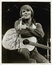 GLEN CAMPBELL - AUTOGRAPHED INSCRIBED PHOTOGRAPH