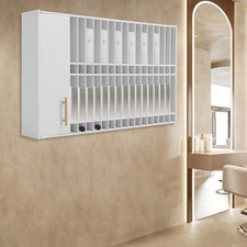 Organizer Rack Hair Color Tube Storage Cabinet,wall Mounted Station For Display
