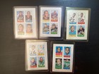 5 1969 Topps Football 4 in 1 Mini-Cards Brian Piccolo, Bob Hayes + 95 Separated
