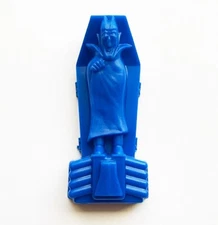 Vintage 1970s Blue COUNT CHOCULA GM Cereal Premium SPOOKY SPEEDSTER Monster Car