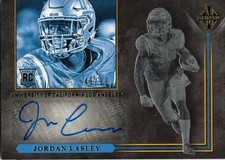 2018 PANINI MAJESTIC JORDAN LASLEY ROOKIE AUTOGRAPH #D /99 UCLA BALTIMORE RAVENS