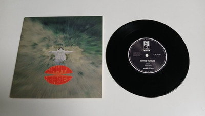 WHYTE HORSES SNOWFALLS VINYL 7'' SINGLE CRC MUSIC UK 2014 EXCELLENT CONDITION