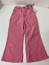 Vintage Oshkosh B'Gosh Girl Pink Bell Bottom Corduroy Pants Sz 6 NOS