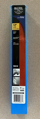 NEW  Blu-Mol #1218UL 12 In. 18 Tpi Bi-Metal Hack Saw Blade 100 Pack