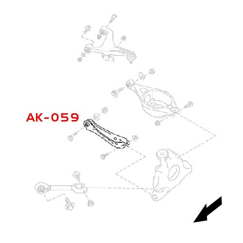 For G37 G25 Godspeed Adjustable Front Rear Camber + Spring Bucket Toe Arms Kit - Bild 12 von 14
