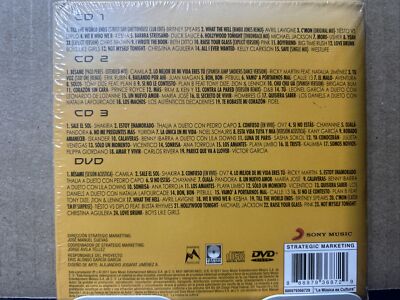 RARE 3cds & Dvd  Limited  No longer Super Exitos Britney Spears Avril Lavigne