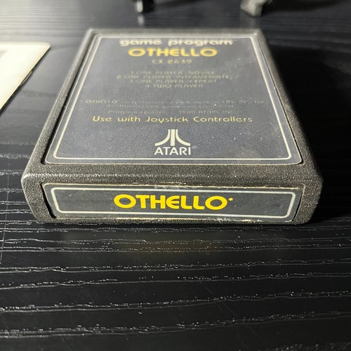 OTHELLO - (Atari 2600, 1981, CX2639) Cartucho de juego y manual *Probado* - Imagen 4 de 5