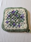 Cottagecore French Lavender Garden Inspired Extra Thick Pot Holder