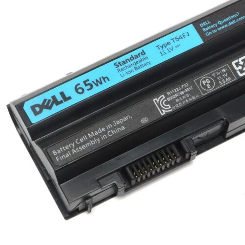 Genuine 65WH T54FJ E6420 Battery for Dell Latitude E6530, E6420 ATG Series