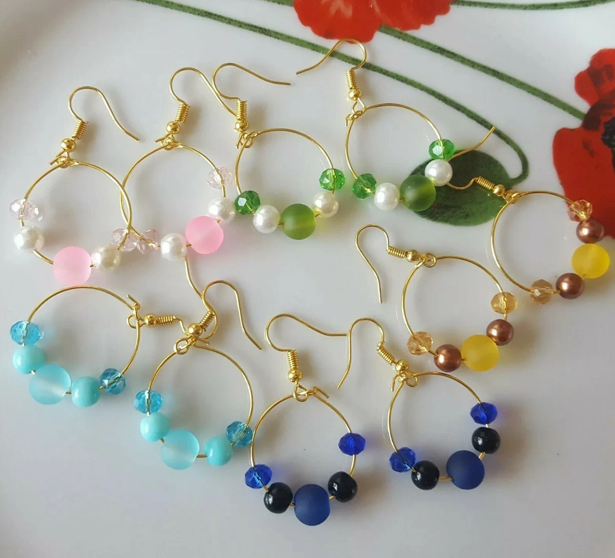 Beautiful handmade earrings sale