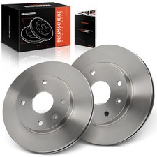 2x Brake Discs Rear Pair for Chevrolet Daewoo Lacetti Nubira 96549630 258mm New