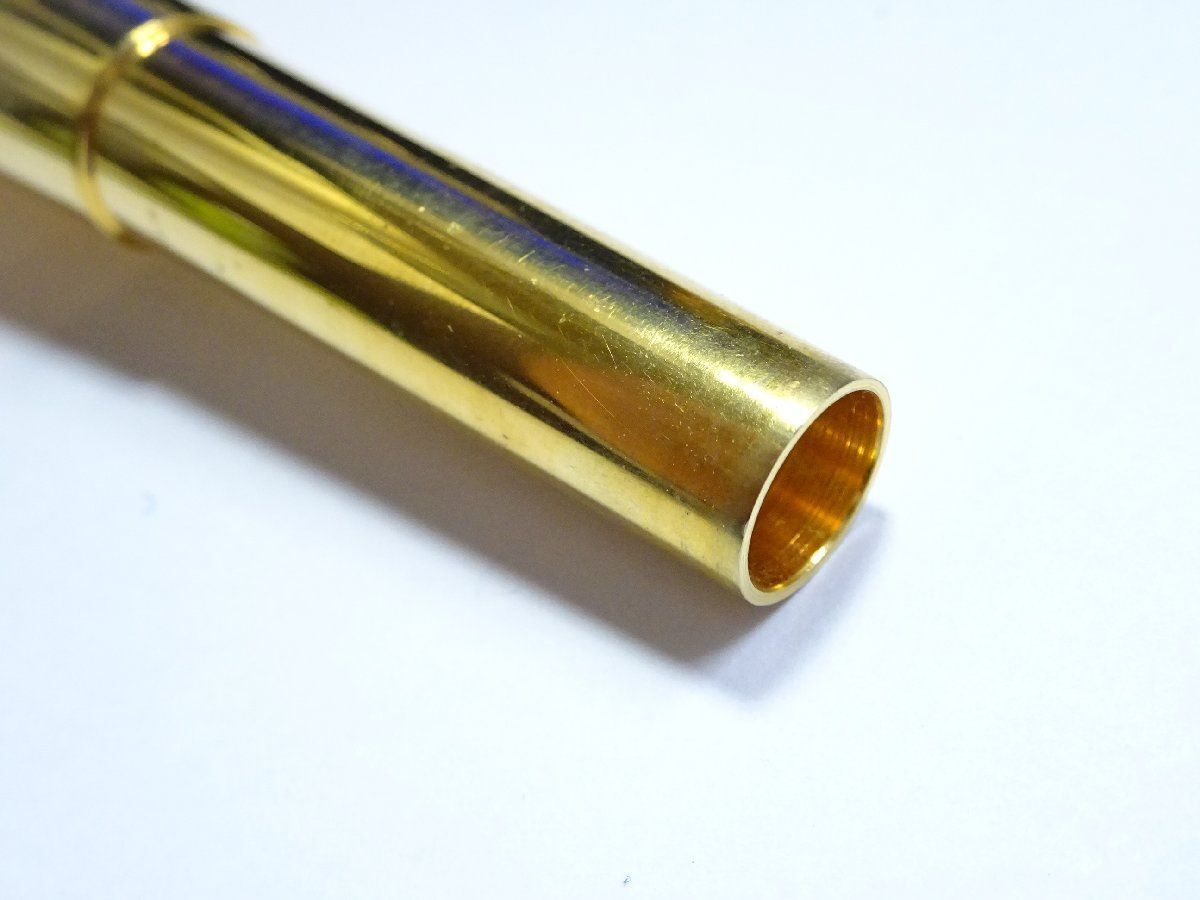 Best Brass Trumpet Mouthpiece groove 11E GP gold-plated Used