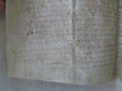 DOC MS 1566 : Contrat de mariage noble bourbonnais de LA CELLE (SUR CHER) - Picture 3 of 5