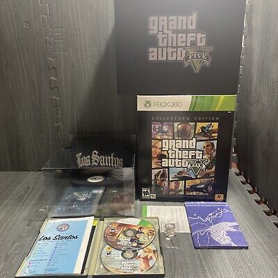 Jogo Gta 5 Collector'S Edition Xbox 360 Original