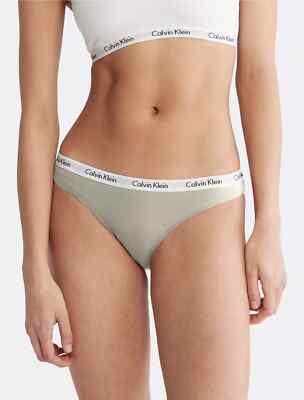 $$$Calvin Klein Size (LARGE) CAROUSEL LOGO COTTON  BIKINI D1618-020