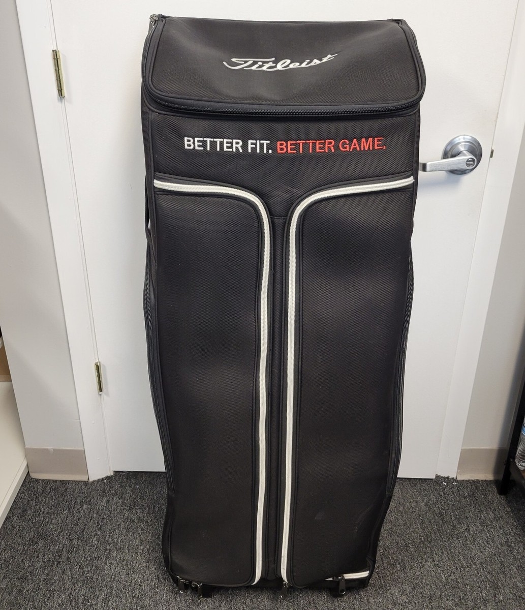 Titleist Vendor Club Shaft Fitting Golf Bag Rolling Dealer Demo