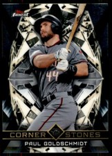 2018 Finest Cornerstones Paul Goldschmidt Arizona Diamondbacks #FC-PG Insert