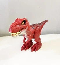 Zuru Robo Alive Dino Wars Red T-Rex 7" figure Tested Working