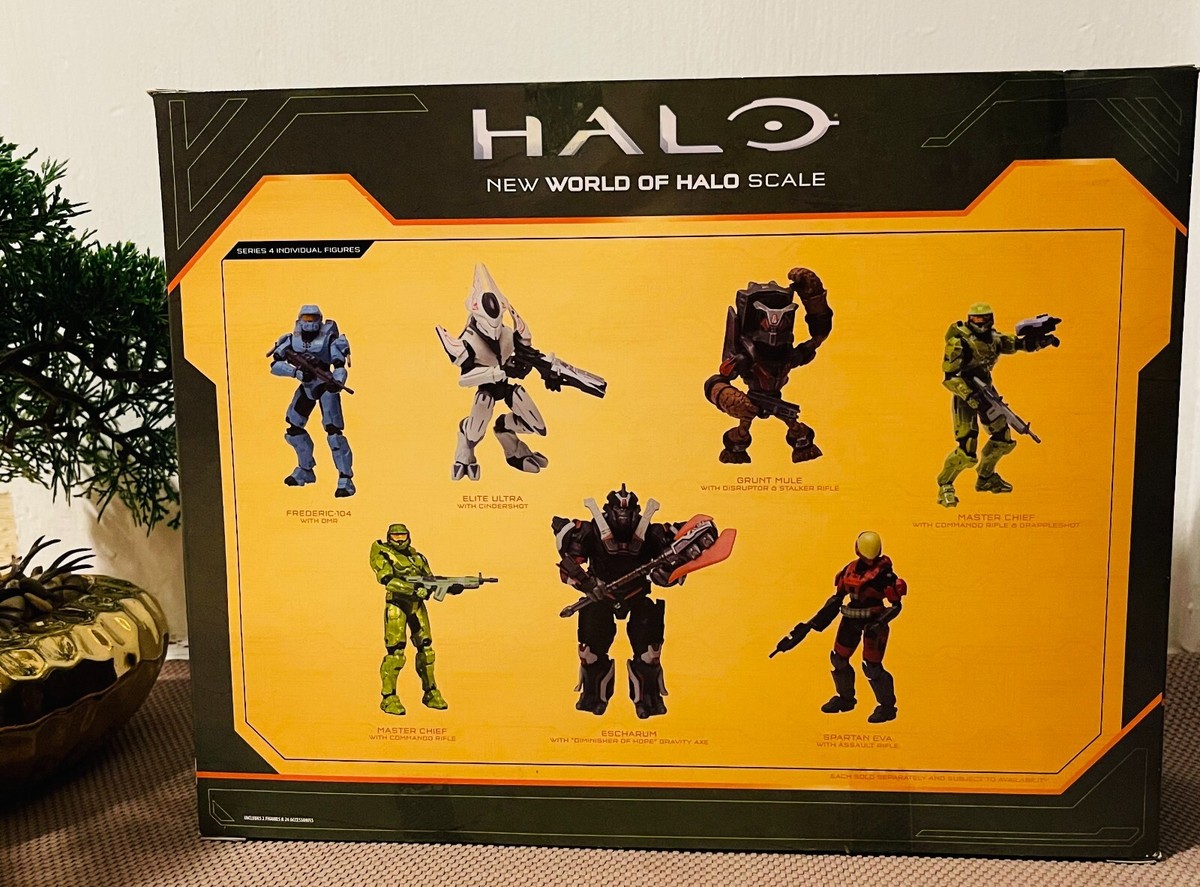 Halo The Spartan Collection 4 pulgadas - Torreta de sombra/w Grunt Assault