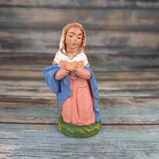Vintage Virgin Mary Manger Nativity Figurine Japan 3 1/4"  Replacement