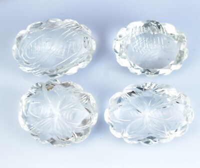 VVS Natural Colorless Topaz 100.10 CT Untreated 4 Pcs CERTIFIED Loose Gemstone 