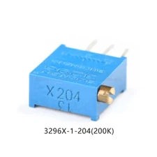 3296X Trim Pot Trimmer Potentiometer 50Ohm To 1MOhm Multi Turn Potentiometers