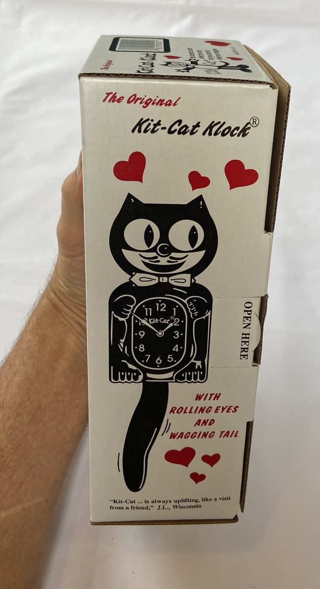 NEW KIT CAT CLOCK BC-1 eyes move SuPeR CuTe! | eBay
