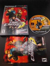 Time Crisis 3 Sony Playstation 2 PS2 Complete Great Shape