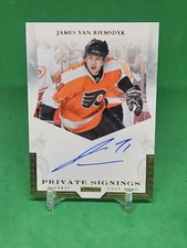 2011-12 Certified Private Signings James van Riemsdyk #JVR Auto