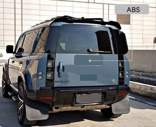 Tasman Blue Rear Tire Cover Trim Plate for LR Defender 110 90 130 2020-2025 - Picture 2 of 6