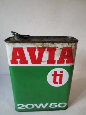 Avia 2 Lt Öldose. Motoröldose.Castrol.Esso.Elf.Shell