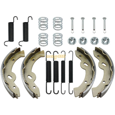 Brake Shoes Springs Pins for EZGO Medalist/TXT/RXV/Workhorse Yamaha Gas Electric