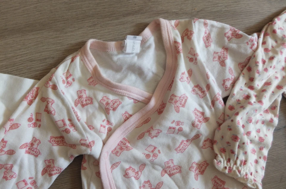 3 X Set Body TOM TAILOR, Next, C&A BABY CLUB Taglia 68 3-6 Mesi. TOP Baby - Immagine 3 di 4