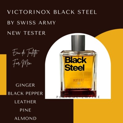 Swiss Army Steel Eau De Toilette Spray (Tester) By Swiss Army - 3.4 oz Swiss Army Steel Eau De Toilette Spray (Tester) By Swiss Army - 3.4 oz