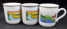 Villeroy and Boch Design Naif Lot of 3 Mugs Multiple Design Motifs
