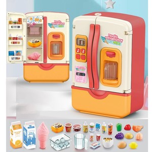 Jouet De Cuisine Bebe Simulation Meubles De Refrigerateur Famille Amusant Jant J Ebay