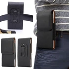 For Samsung Galaxy Z Fold 7 Belt Clip Holster Phone Pouch Pu Leather Case