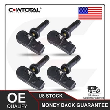 4PK Programmed TPMS Tire Pressure Monitoring Sensor For Buick Chevy GMC Cadillac