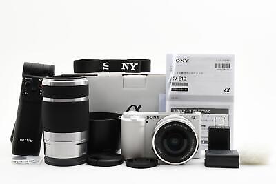Sony VLOGCAM ZV-E10 ZV-E10Y GP-VPT2BT Camera Kit White Sony VLOGCAM ZV-E10 ZV-E10Y GP-VPT2BT Camera Kit White