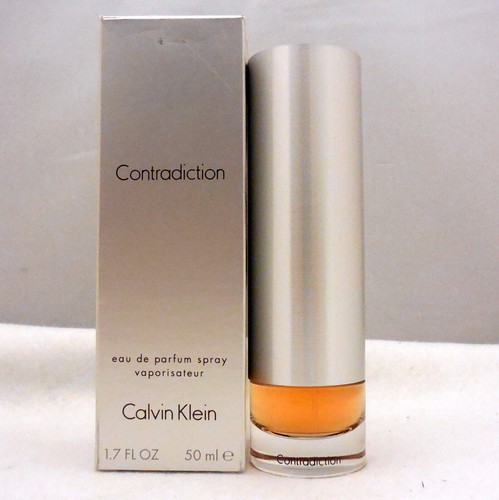 CONTRADICTION Calvin Klein EDP 50ml Shockingly Potent Vintage New Near Mint Box - Imagen 2 de 3