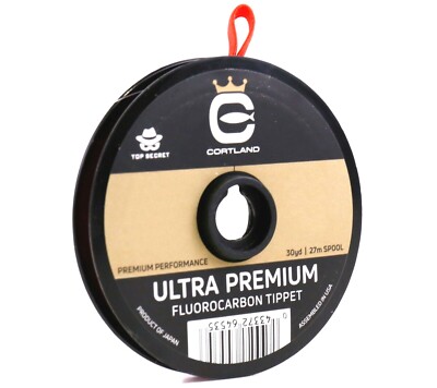 Cortland Ultra Premium Fluorocarbon Tippet - 30 Yards - FREE SHIPPING