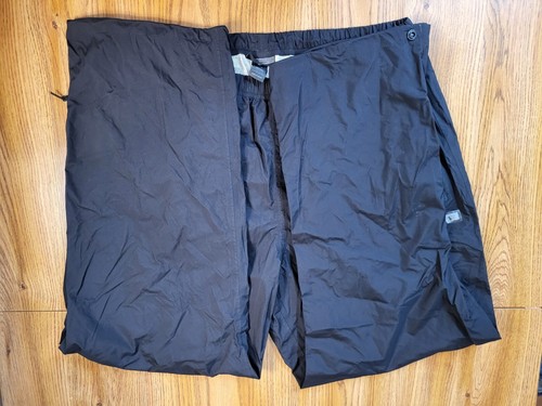Men’s REI Recreational Equipment Black 100% Nylon Pants Zip Hems XL With Bag - Picture 9 of 13