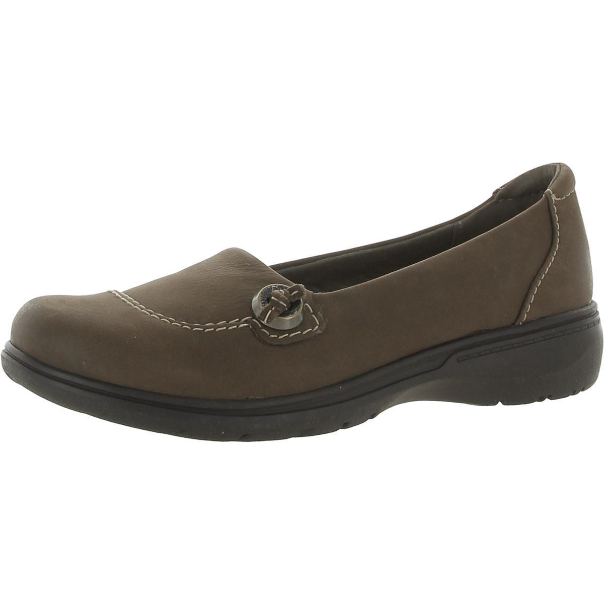 Женские мокасины Carleigh Lulin коричневого цвета Clarks узкие 75 AAN BHFO 9417 3890₽