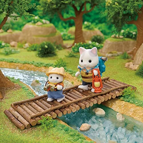 Sylvanian Families LATTE CAT SIBLINGS' EXPLORATION SET KO-76 Calico Critters JP - Picture 7 of 10