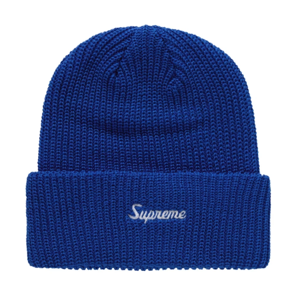 Bonnet Supreme Loose Gauge (FW24) bleu