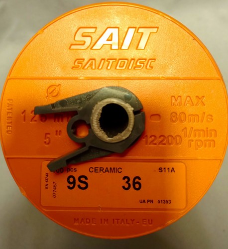 Sait Saitdisc 100 Pcs Ceramic 9S 36 - Picture 2 of 2