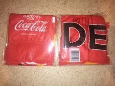 Coca Cola 2016 Euro France Schal + 1 DE Schal NEU